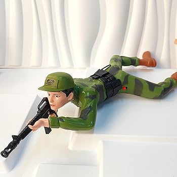 トイソルジャー　フィギュア Amazon.co.jp: Juvale Army メンズ トイ ソルジャー プレイ